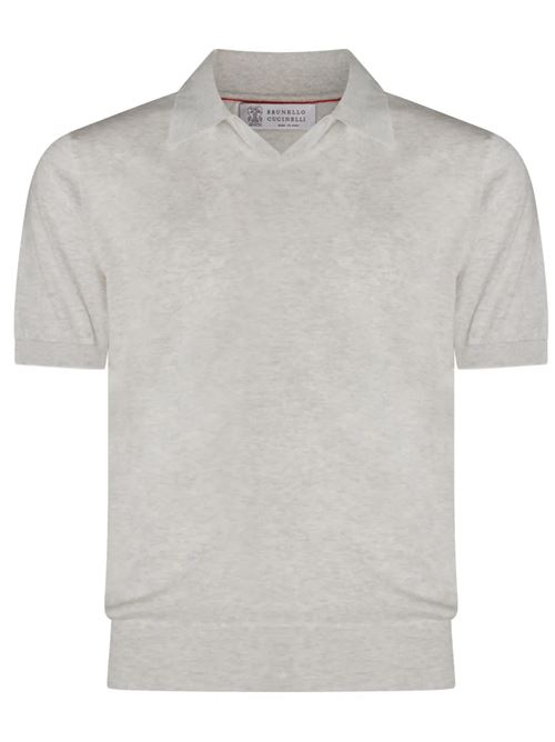 Cotton polo shirt BRUNELLO CUCINELLI | M29800145CI807